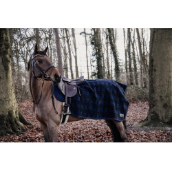 Abschwitzdecke Carré Heavy Fleece Kentucky Kariertes Muster Motive