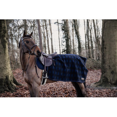 Abschwitzdecke Carré Heavy Fleece Kentucky Kariertes Muster Motive