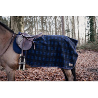 Abschwitzdecke Carré Heavy Fleece Kentucky Kariertes Muster Motive