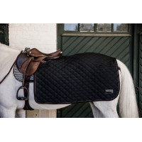 Couvre-reins Carré Kentucky Noir