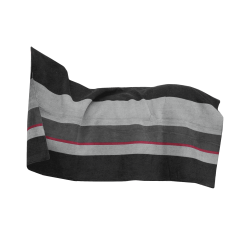 Trockendecke Square Heavy Stripes Kentucky Schwarz