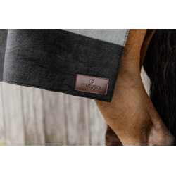 Trockendecke Square Heavy Stripes Kentucky Schwarz