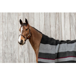 Trockendecke Square Heavy Stripes Kentucky Schwarz
