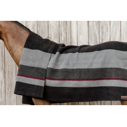 Trockendecke Square Heavy Stripes Kentucky Schwarz