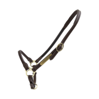 Putzhalfter aus Leder Kentucky Braun