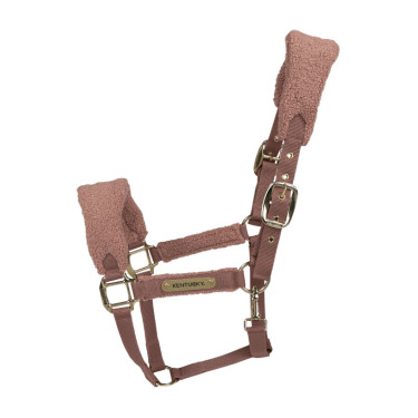 Halfter Teddy Fleece Kentucky Altrosa