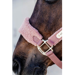 Halfter Teddy Fleece Kentucky Altrosa