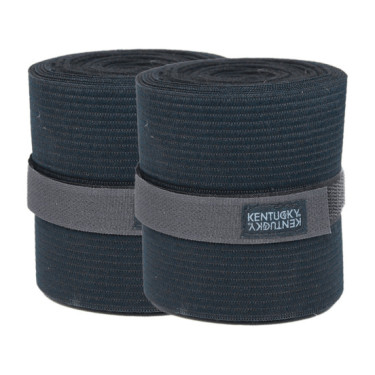 Polo-Bandagen Polar Fleece & Elastisch Kentucky Schwarz