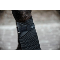 Polo-Bandagen Polar Fleece & Elastisch Kentucky Schwarz