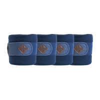 Polo-Bandagen Polar Fleece Glitter Kentucky Marine Marineblau