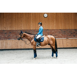 Polar Fleece Polobanden Kentucky Marine Marineblau