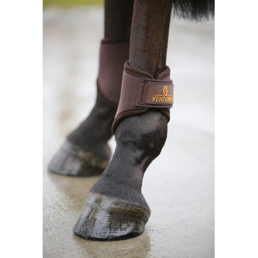 Geschlossene Gamaschen 3D Spacer hinten kurz Kentucky Braun