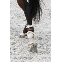 Geschlossene Gamaschen Hintere kurze Leder Kentucky Braun