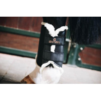 Geschlossene Gamaschen Leder hinten Kentucky Schwarz Geschlossene Gamaschen Leder hinten Kentucky Schwarz