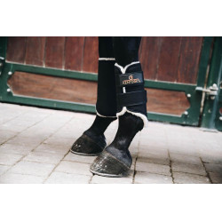 Vorne geschlossene Solimbra-Gamaschen Kentucky Schwarz