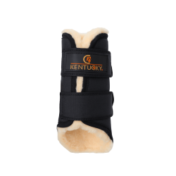 Vorne geschlossene Solimbra-Gamaschen Kentucky Schwarz