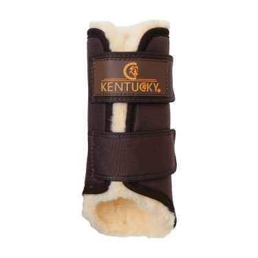 Vorne geschlossene Solimbra-Gamaschen Kentucky Braun