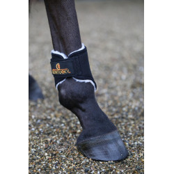 Kurz geschnittene hintere geschlossene Solimbra-Gamaschen Kentucky Schwarz