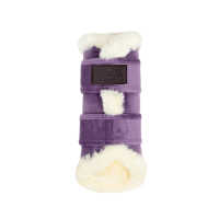 Guêtres fermées Velvet Contrast Kentucky Bordeaux