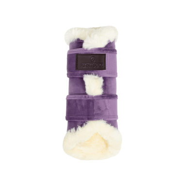 Geschlossene Gamaschen Velvet Contrast Kentucky Königliches Mauve Lila