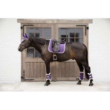 Geschlossene Gamaschen Velvet Contrast Kentucky Königliches Mauve Lila