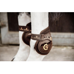 Fesselkopfgamaschen Moonboots elastisch Kentucky Braun