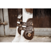 Fesselkopfgamaschen Moonboots Max elastisch Kentucky Schwarz