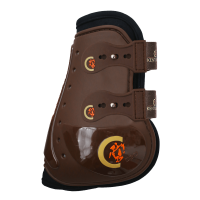 Fesselkopfgamaschen Moonboots Max elastisch Kentucky Braun