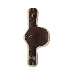 Kurzer Bauchgurt Schaffell Kentucky Braun