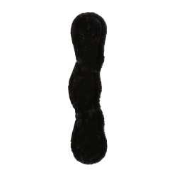 Abnehmbares Schaffell für kurze anatomische Gurt Kentucky Schwarz