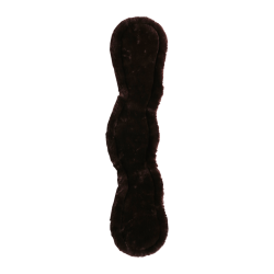 Abnehmbares Schaffell für kurze anatomische Gurt Kentucky Braun