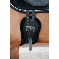 Anatomischer Kurzgurt Schaffell Kentucky Schwarz