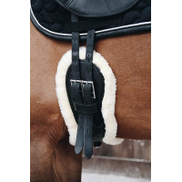 Anatomischer Kurzgurt Schaffell Kentucky Schwarz Anatomischer Kurzgurt Schaffell Kentucky Schwarz