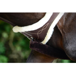Abnehmbares Lammfell für anatomischen Gurt Kentucky Abnehmbares Lammfell für anatomischen Gurt Kentucky