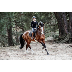 Anatomischer Gurt Schaffell Kentucky Braun