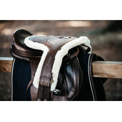 Gurt mit Schaffell Spezial Kentucky Braun