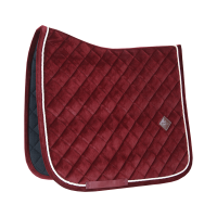 Satteldecke Corduroy Dressur Kentucky Schwarz