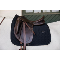 Satteldecke Fishbone Dressur Kentucky Schwarz