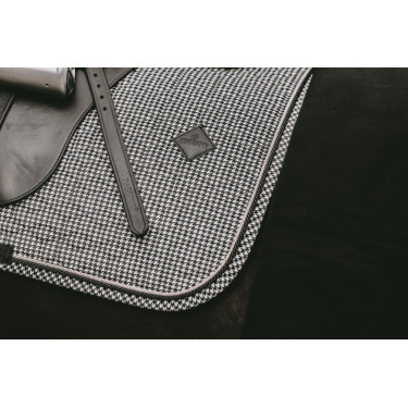 Satteldecke Hahnentritt Dressur Kentucky Schwarz Satteldecke Hahnentritt Dressur Kentucky Schwarz