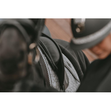 Satteldecke Hahnentritt Dressur Kentucky Schwarz Satteldecke Hahnentritt Dressur Kentucky Schwarz