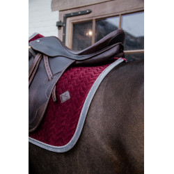 Satteldecke Velvet Contrast Dressur Kentucky Satteldecke Velvet Contrast Dressur Kentucky