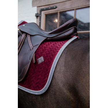 Satteldecke Velvet Contrast Dressur Kentucky Satteldecke Velvet Contrast Dressur Kentucky