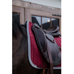 Satteldecke Velvet Contrast Dressur Kentucky Satteldecke Velvet Contrast Dressur Kentucky
