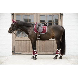 Satteldecke Velvet Contrast Dressur Kentucky Satteldecke Velvet Contrast Dressur Kentucky