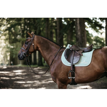 Satteldecke Color Edition Leather Jumping Kentucky Minze Gr&amp;amp;amp;amp;amp;uuml;n