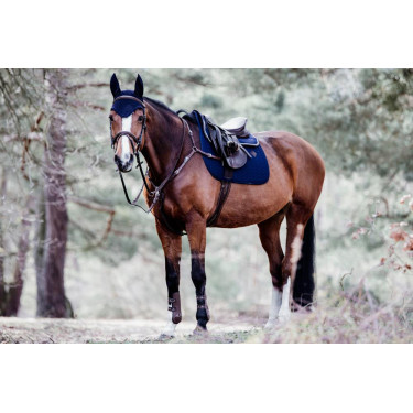 Satteldecke Fishbone Jumping Kentucky Marine Marineblau