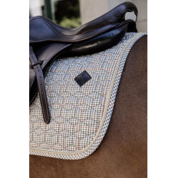 Tapis de selle Pied-de-poule jumping Kentucky Beige Tapis de selle Pied-de-poule jumping Kentucky Beige