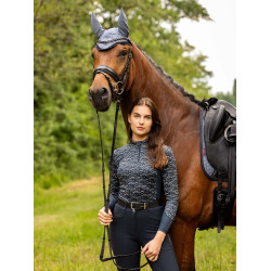 Fliegenhaube LeMieux Classic Blauer Jay Fliegenhaube LeMieux Classic Blauer Jay