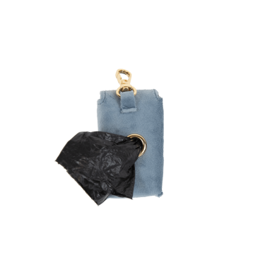 Kotbeutel Tasche Carré Velvet Kentucky Hellblau