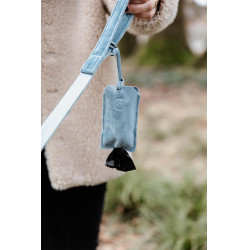 Taschen-Kotbeutel Velvet Kentucky Hellblau